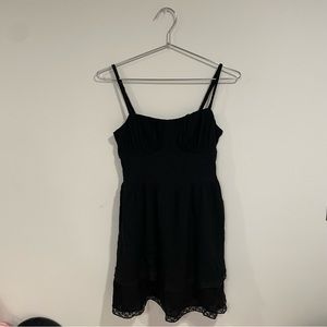 Black women’s woven dress from Hollister